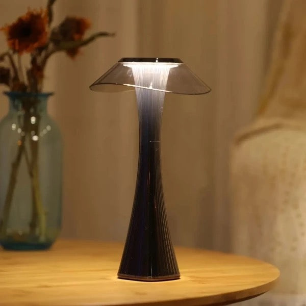 Nordische minimalist ische Kristall Schreibtisch lampe