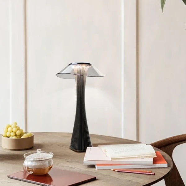 Nordische minimalist ische Kristall Schreibtisch lampe